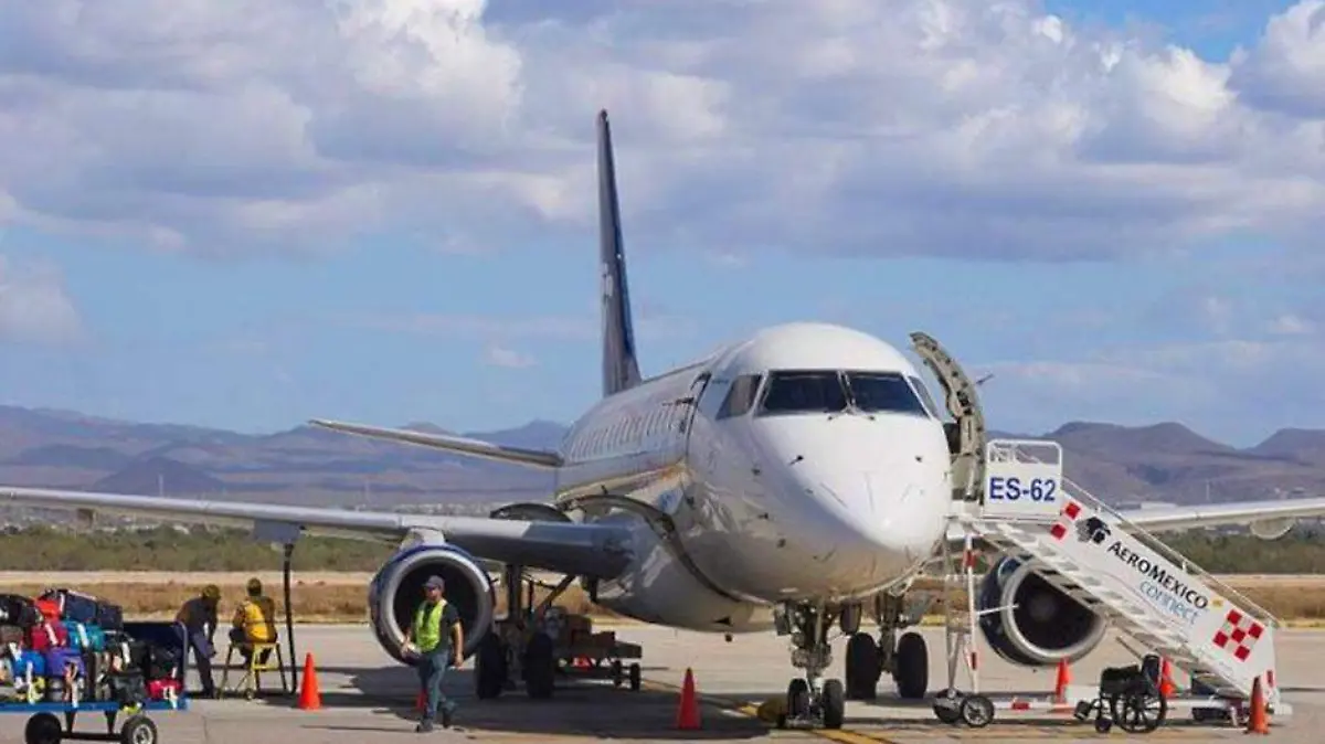 Avion aeropuerto